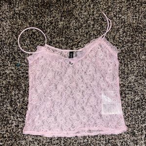 H&M Divided Collection Lace Tank Top